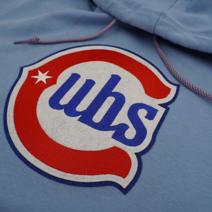 Chicago Cubs Blues Alternate Unisex Blue Hoodie by New Era Sweatshirts & Hoodies NEW ERA CAP COMPANY INC