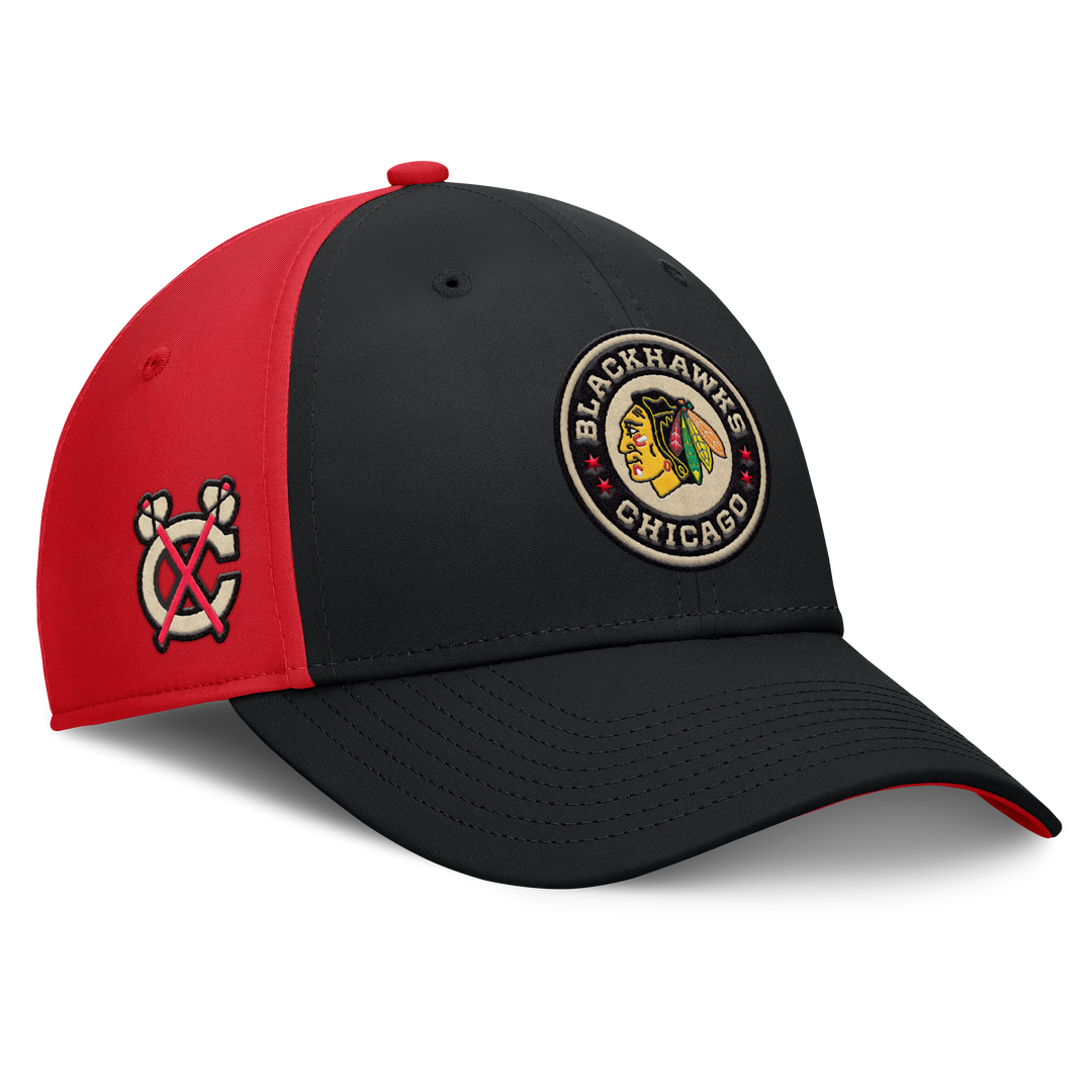 Chicago Blackhawks Fanatics 2025 NHL Winter Classic Flex Hat Caps FANATICS