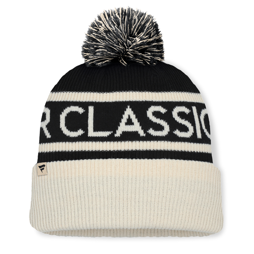 Chicago 2025 NHL Winter Classic Cuffed Knit Hat with Pom Knits FANATICS