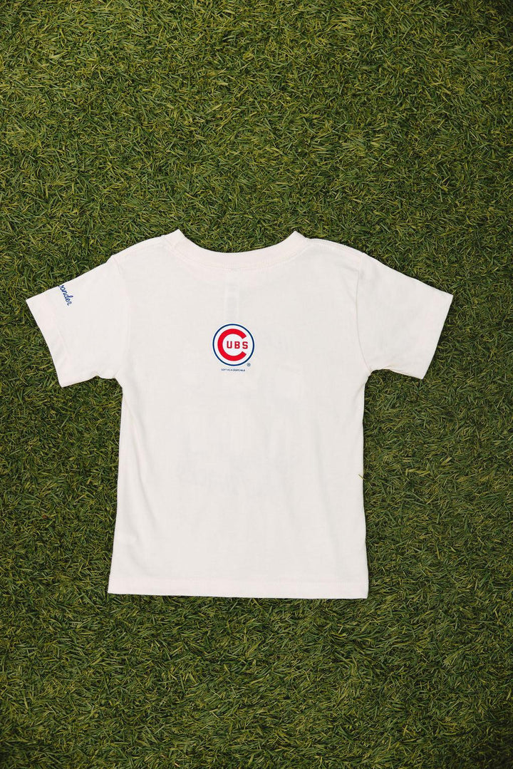 Chicago Cubs X Mini Wonder Here for the Snacks Toddler Tee Short Sleeve Tees Alice & Wonder