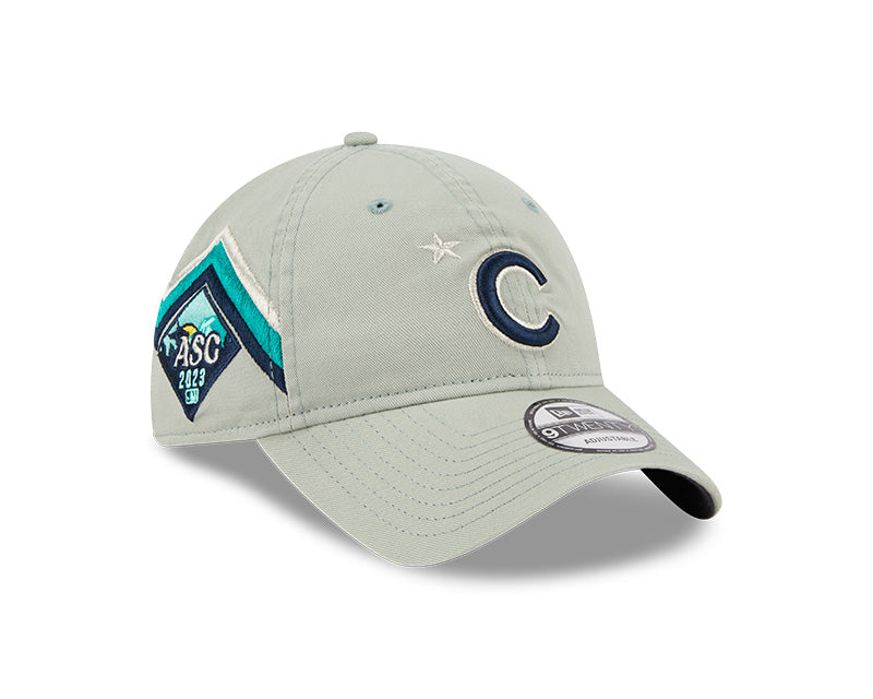 CHICAGO CUBS NEW ERA ALL STAR 2023 9TWENTY GREEN ADJUSTABLE CAP
