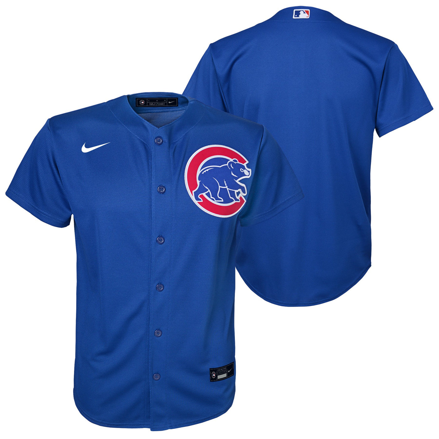 CHICAGO CUBS NIKE YOUTH ALTERNATE ROYAL BLUE JERSEY
