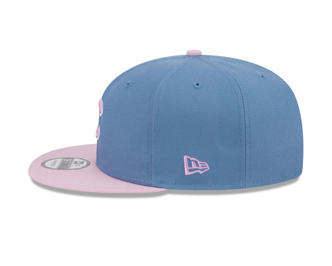 CHICAGO CUBS NEW ERA YOUTH TEAL AND PINK SNAPBACK CAP Caps NEW ERA CAP COMPANY INC