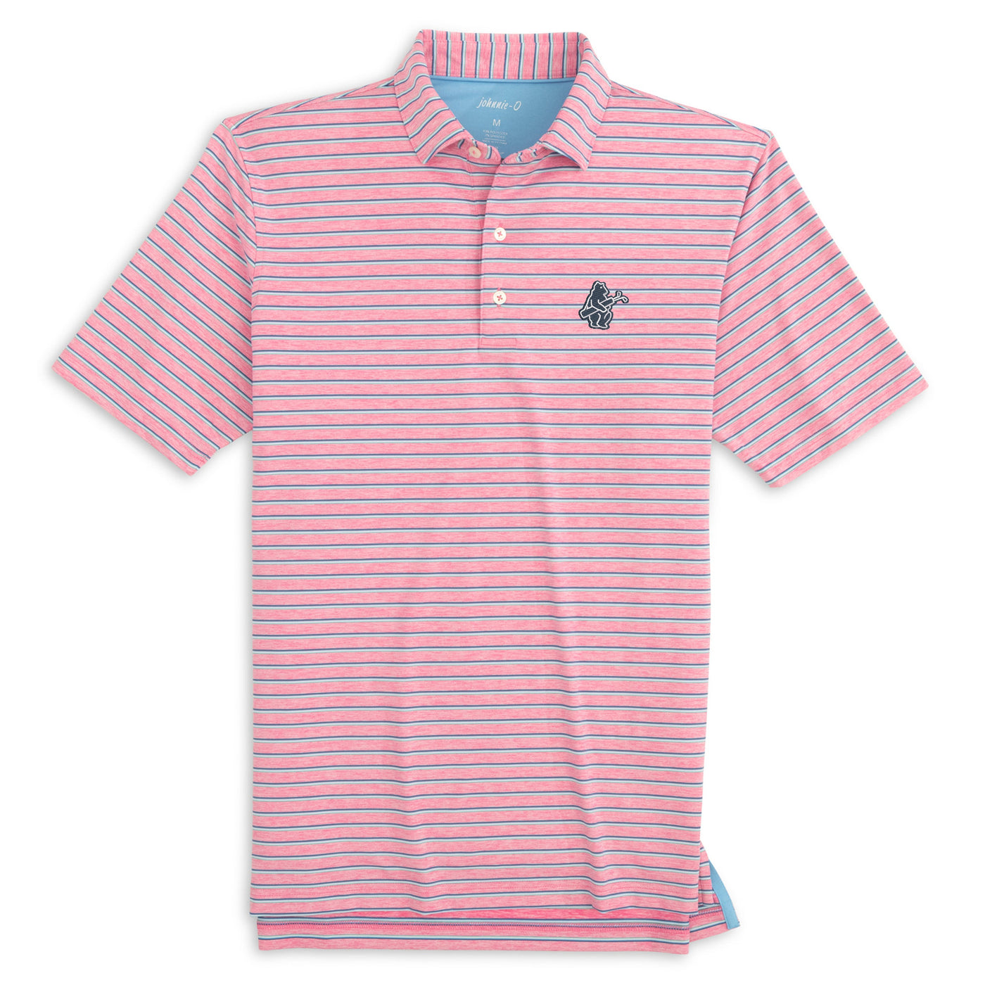 CHICAGO CUBS JOHNNIE O MEN'S 1914 GOLF PINK JETT POLO