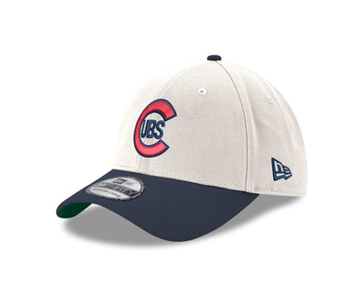CHICAGO CUBS NEW ERA 1937 LOGO CREAM AND NAVY 39THIRTY CAP