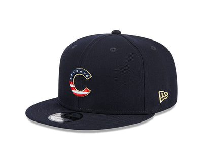 CHICAGO CUBS NEW ERA 2023 4TH OF JULY 9FIFTY SNAPBACK CAP