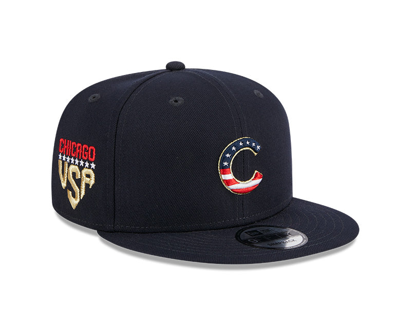 CHICAGO CUBS NEW ERA 2023 4TH OF JULY 9FIFTY SNAPBACK CAP