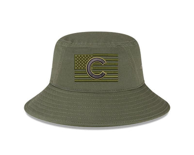 CHICAGO CUBS NEW ERA ARMED FORCES 2023 BUCKET CAP