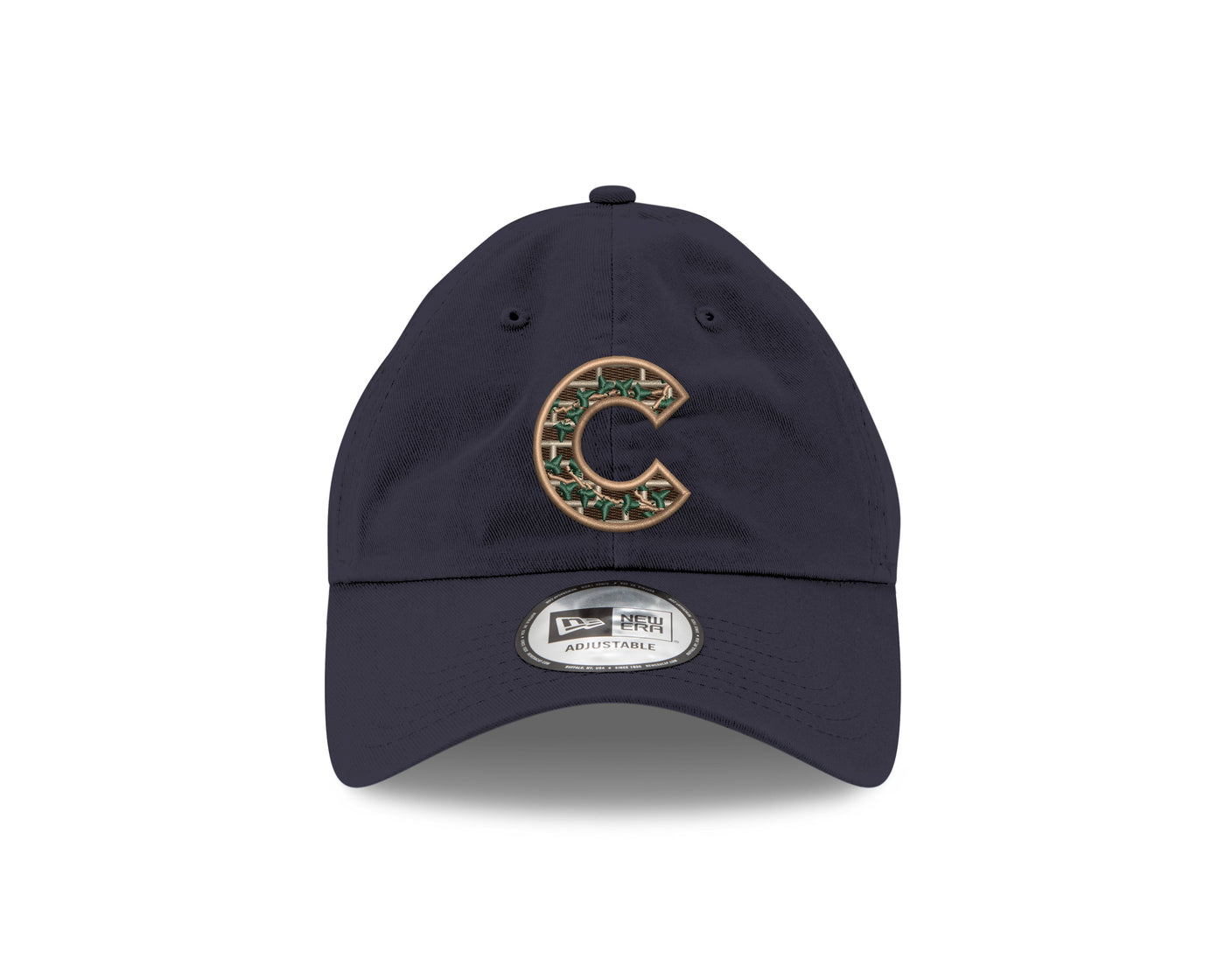 CHICAGO CUBS NEW ERA IVY AND BRICKS C LOGO ADJUTSABLE CAP