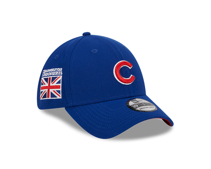 CHICAGO CUBS NEW ERA LONDON SERIES 2023 BLUE 39THIRTY CAP