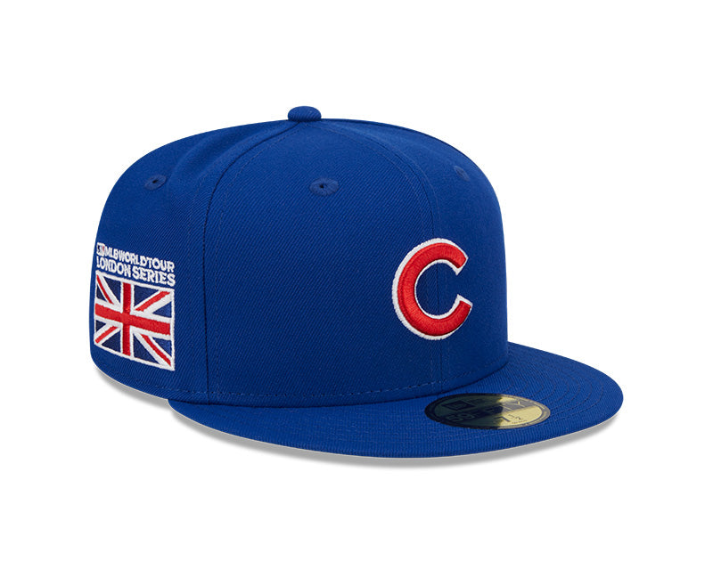 CHICAGO CUBS NEW ERA LONDON SERIES 2023 BLUE 59FIFTY CAP