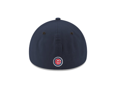 CHICAGO CUBS NEW ERA W WHITE AND NAVY 39THIRTY CAP