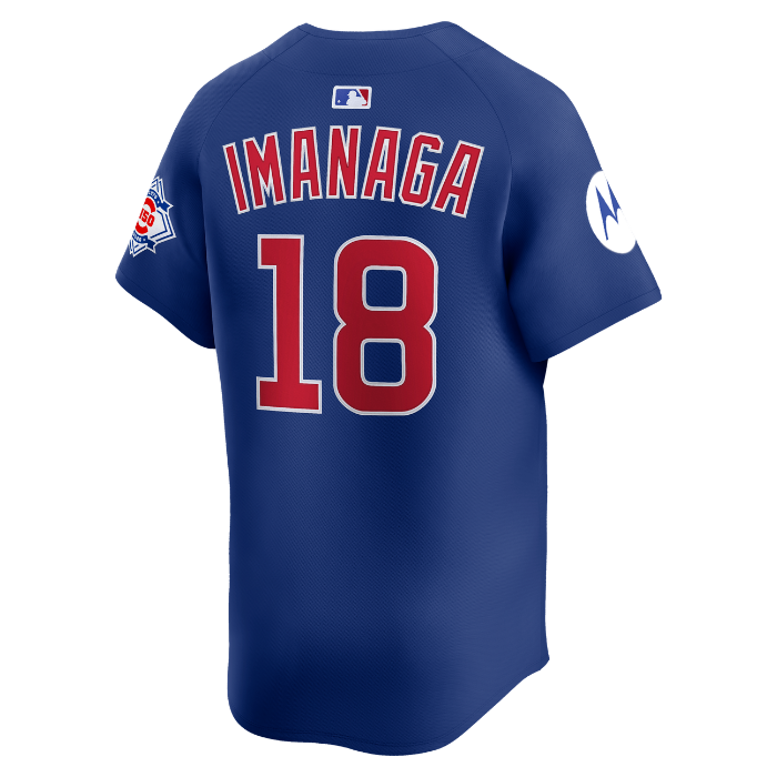 Chicago Cubs Shōta Imanaga Royal Blue Alternate 150th Anniversary Limited Jersey by Nike