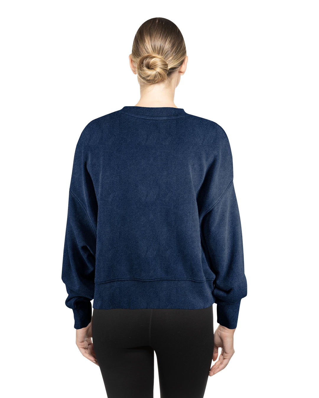 Chicago Cubs 1914 Throwback Navy Women's Crew Sweatshirt by New Era Sweatshirts & Hoodies NEW ERA CAP COMPANY INC