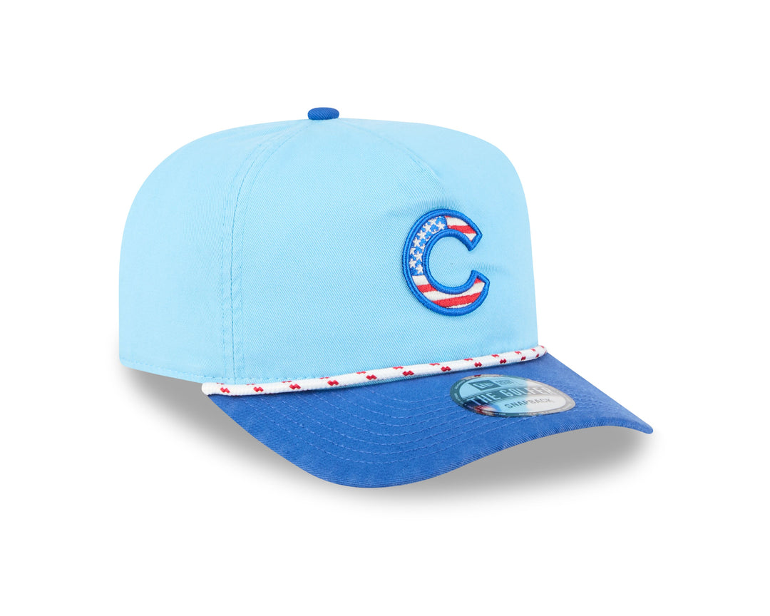 Chicago Cubs July 4th Blue Golfer Cap by New Era Caps NEW ERA CAP COMPANY INC
