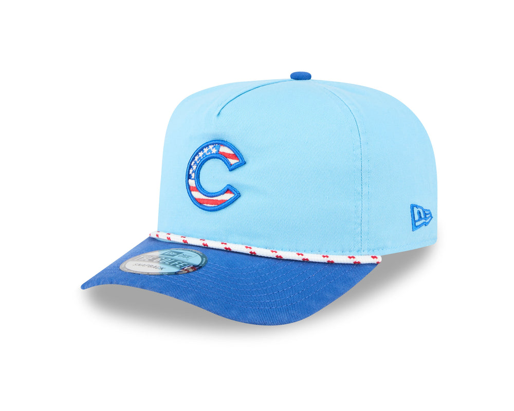 Chicago Cubs July 4th Blue Golfer Cap by New Era Caps NEW ERA CAP COMPANY INC