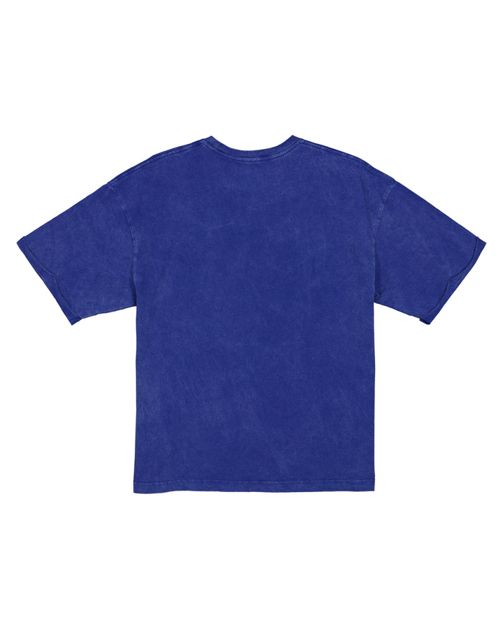Chicago Cubs Ball Girl Throwback Royal Women's T-Shirt by New Era Short Sleeve Tees NEW ERA CAP COMPANY INC