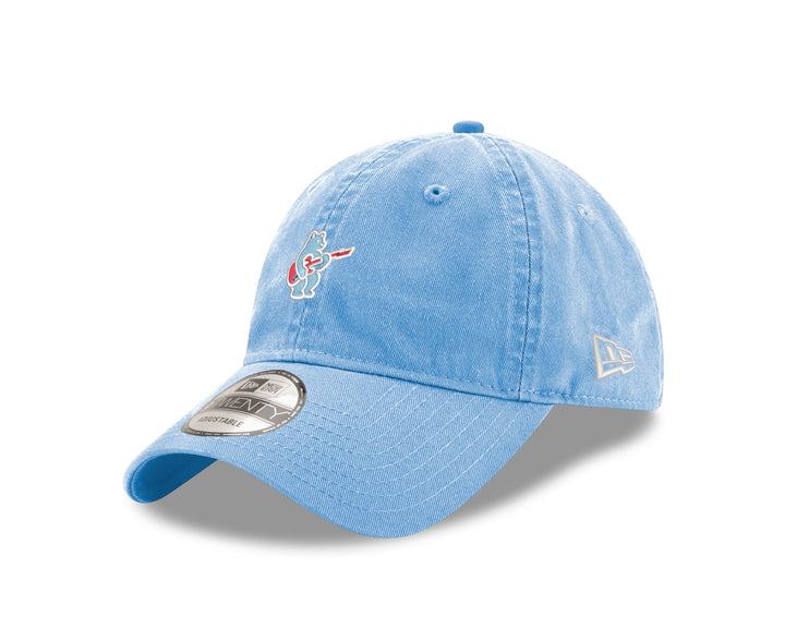 Chicago Cubs Blues Alt Bear Micro 9TWENTY Sky Cap by New Era Caps New Era