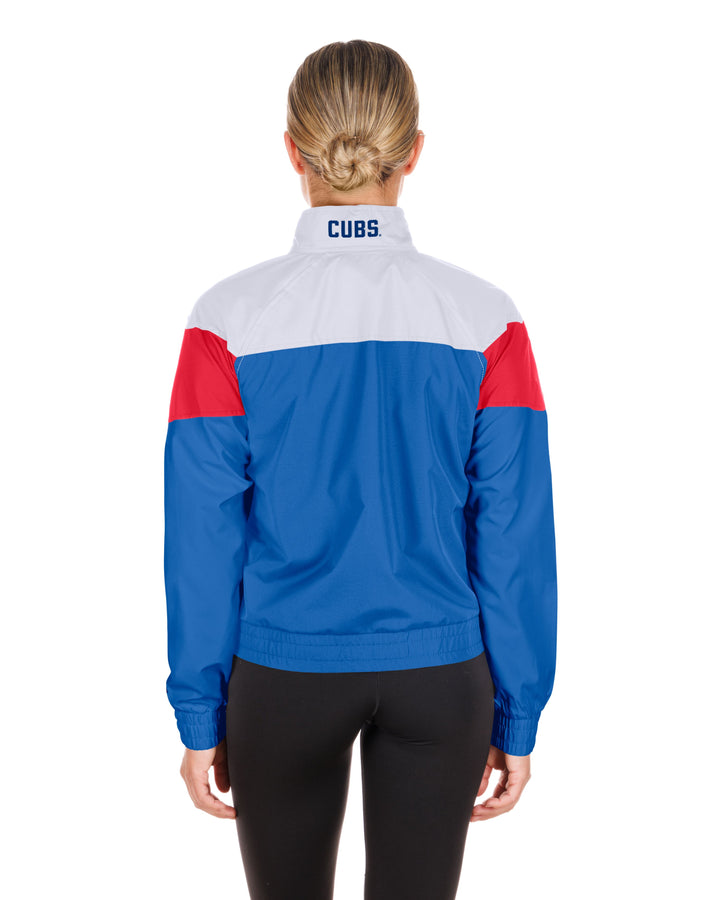 Chicago Cubs Logo Leisure Women's Windbreaker by New Era Jackets & Outerwear NEW ERA CAP COMPANY INC