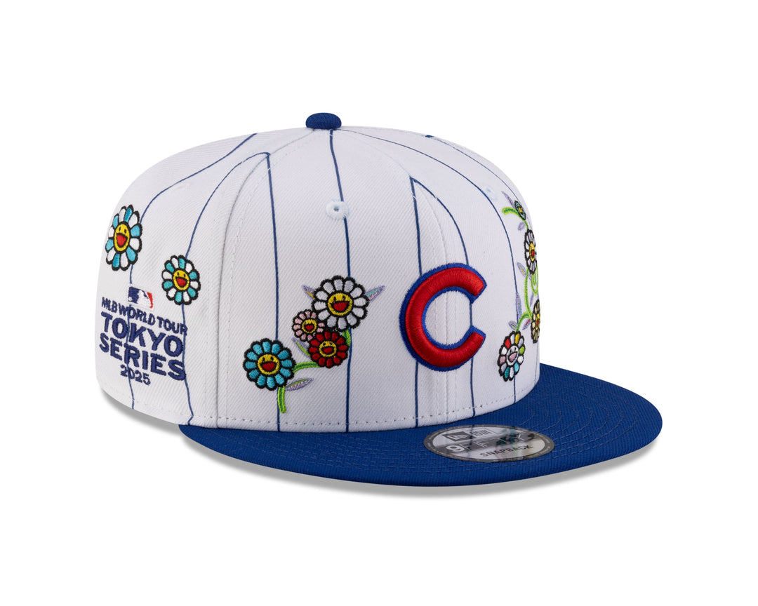 Chicago Cubs x Murakami 9Fifty Tokyo Series Pinstripe Snapback Cap by New Era Caps NEW ERA CAP COMPANY INC