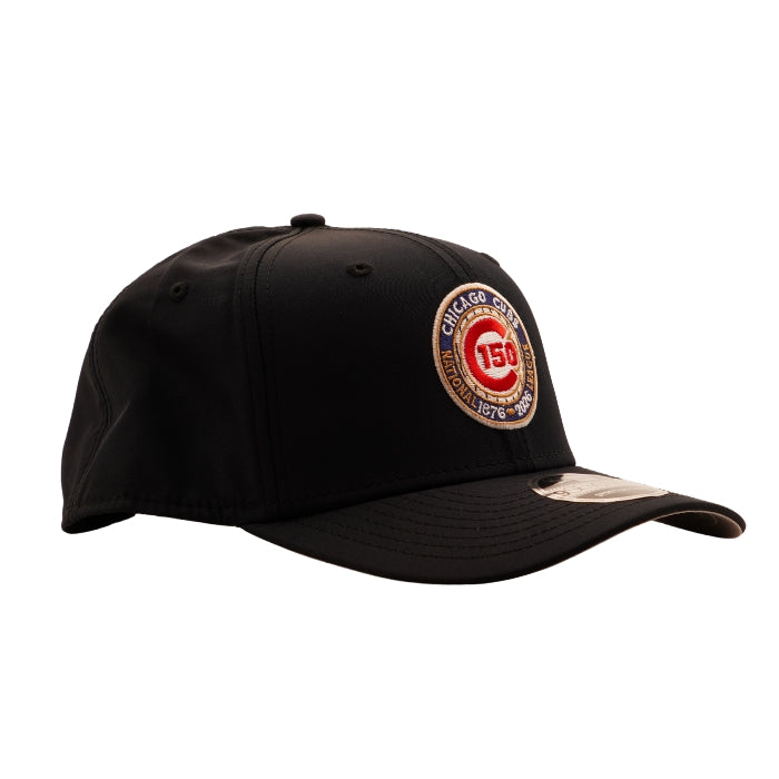 Chicago Cubs 150th Anniversary Logo Cap in Navy by New Era Caps NEW ERA CAP COMPANY