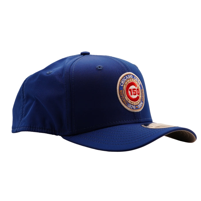 Chicago Cubs 150th Anniversary Logo Cap in Royal Blue by New Era Caps NEW ERA CAP COMPANY