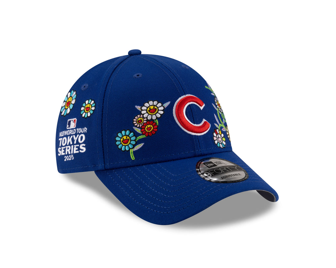 Chicago Cubs x Murakami 9Forty Tokyo Series Royal Adjustable Cap by New Era Caps NEW ERA CAP COMPANY INC