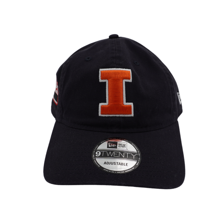 Wrigley Field Marquee X University of Illinois Urbana-Champaign Navy Adjustable Cap Cap NEW ERA CAP COMPANY INC