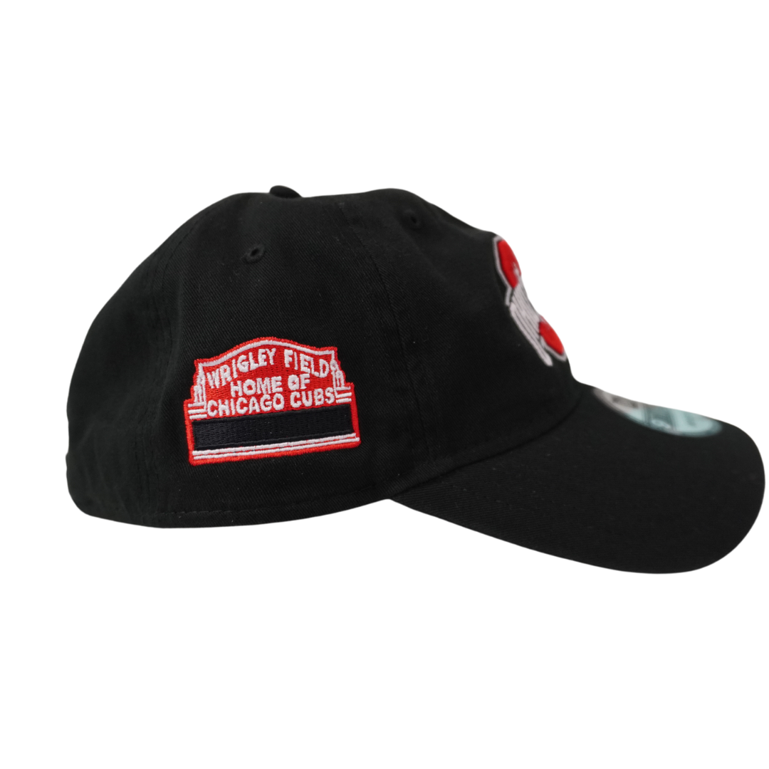 Wrigley Field Marquee X Ohio State Black Adjustable Cap Cap NEW ERA CAP COMPANY INC