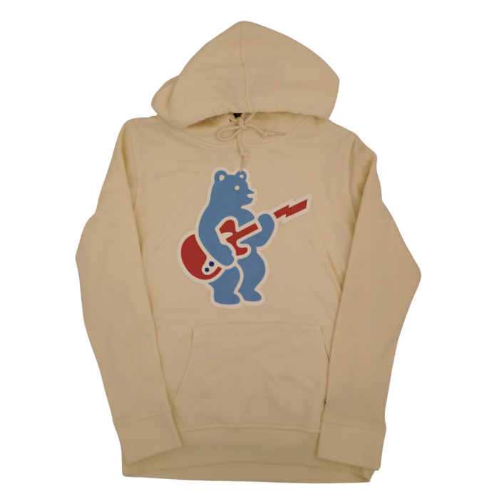 Chicago Cubs Rock Bear Women's Hoodie Cream by New Era Sweatshirts & Hoodies New Era