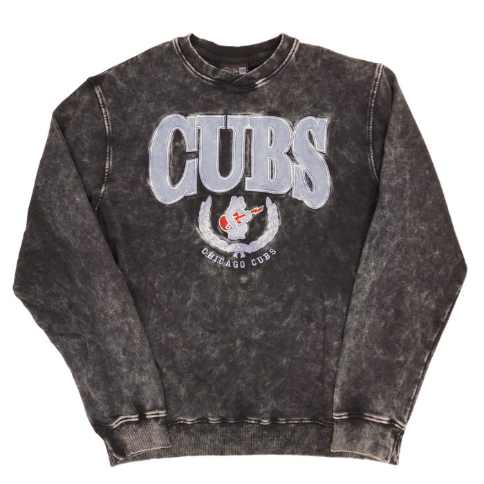 Chicago Cubs Blues Alternate Bear Crest Crewneck Sweatshirt by New Era Sweatshirts & Hoodies New Era