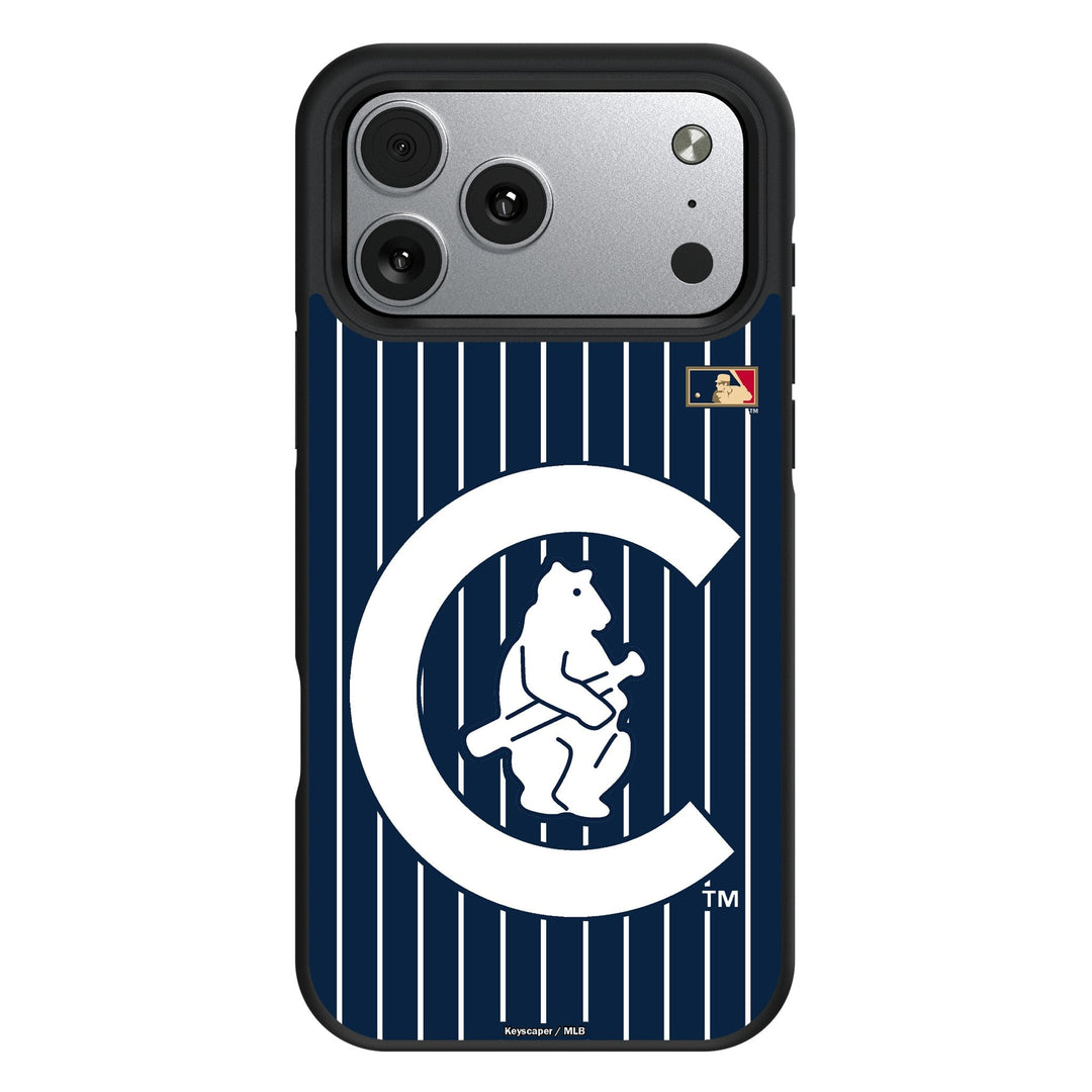 Chicago Cubs 1911-1912 - Cooperstown Collection Pinstripe Bump Phone Case for Apple iPhone 17 Series Phone Cases Keyscaper