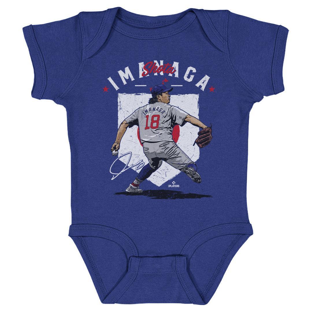 Chicago Cubs Shota Imanaga Country Flag Onesie Kids Baby Onesie 500 LEVEL