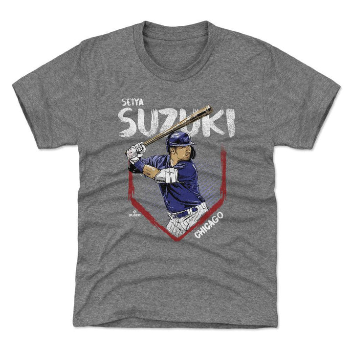 CHICAGO CUBS YOUTH SEIYA SUZUKI SHORT SLEEVE TEE Kids T-Shirt 500 LEVEL