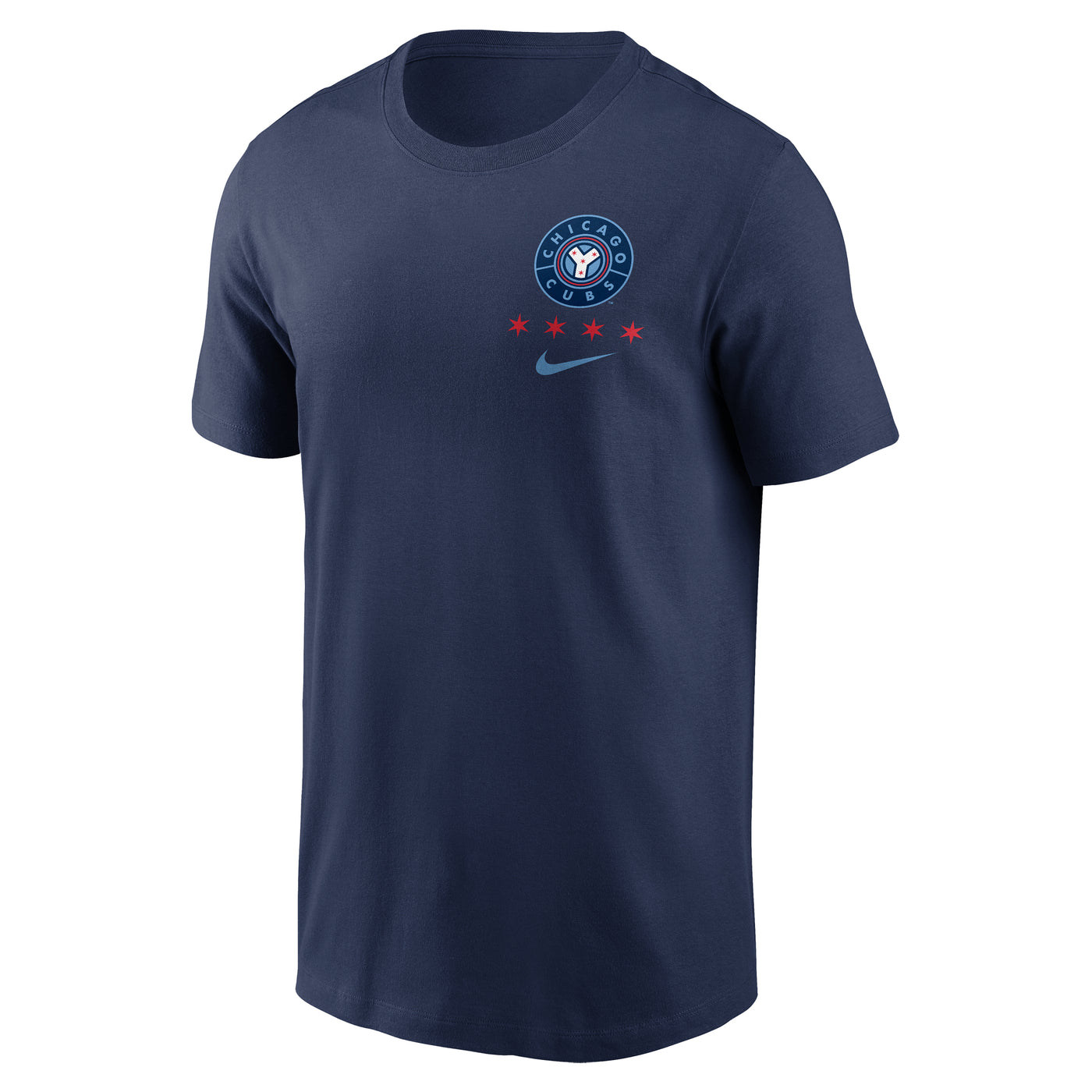 CHICAGO CUBS NIKE MEN'S CITY CONNECT STARS 77 NAVY TEE