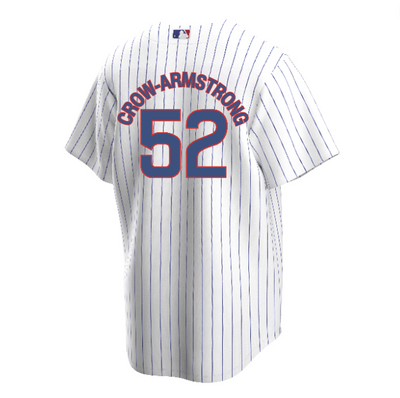 CHICAGO CUBS NIKE MEN'S PETE CROW-ARMSTRONG HOME REPLICA JERSEY