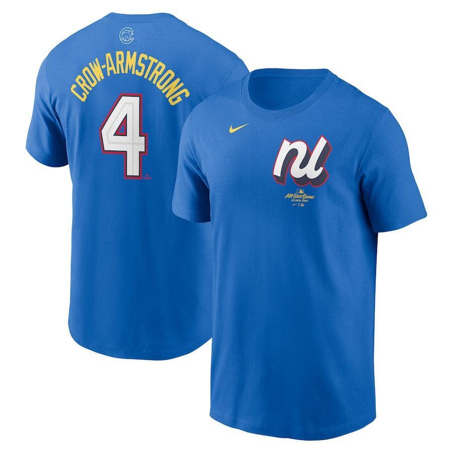 National League Pete Crow-Armstrong 2025 All-Star Edition Youth T-Shirt by Nike Short Sleeve Tees Nike