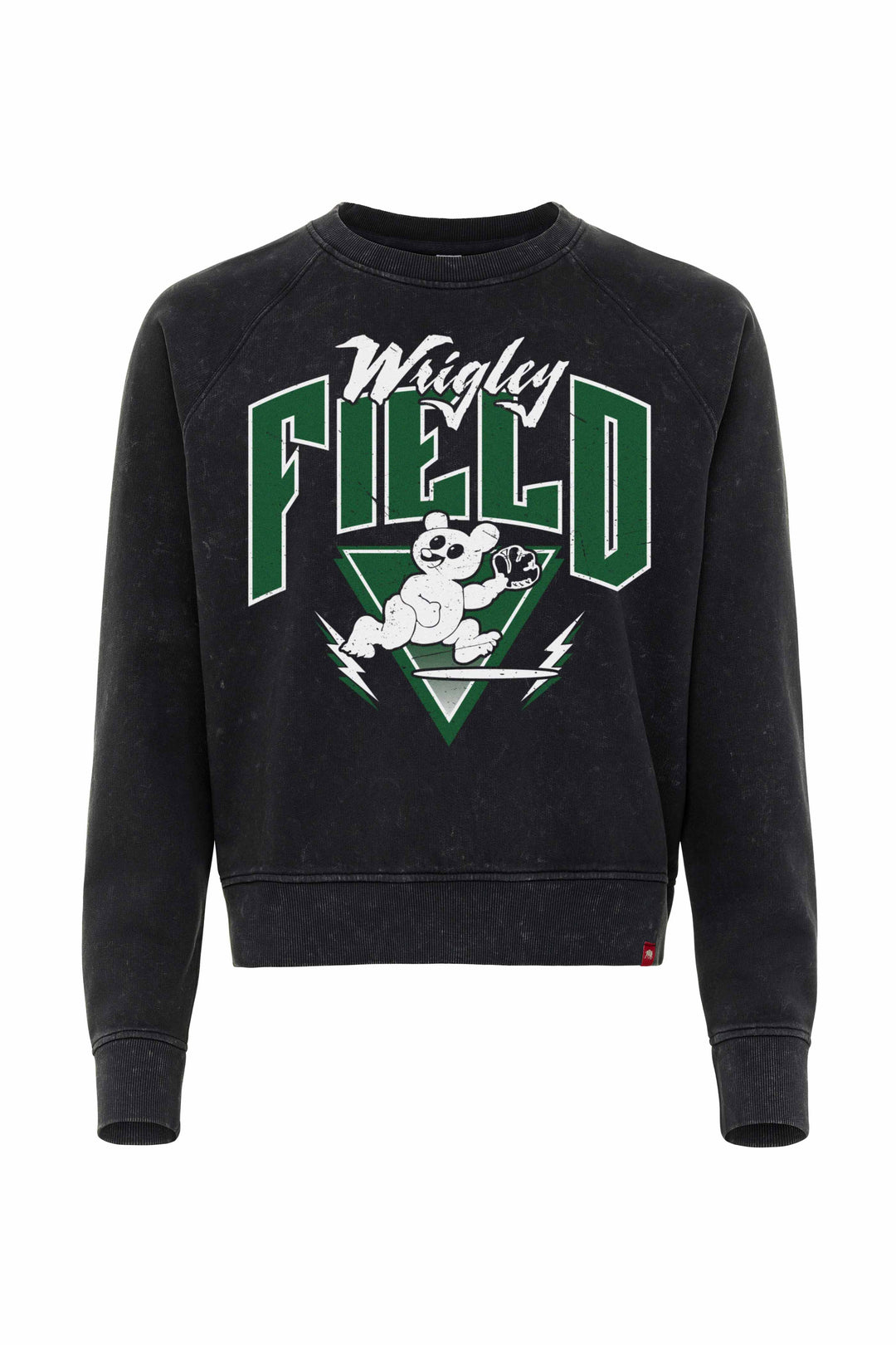 Wrigley Field Stevie Women's Crew Black by Sportiqe SPORTIQE