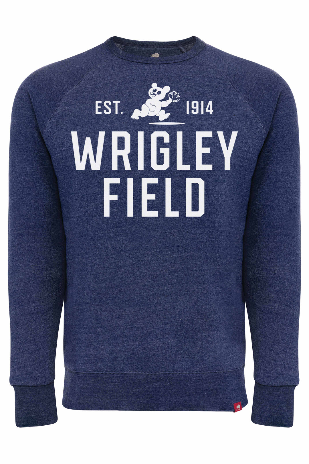Wrigley Field Harmon Crew Heather Navy by Sportiqe SPORTIQE