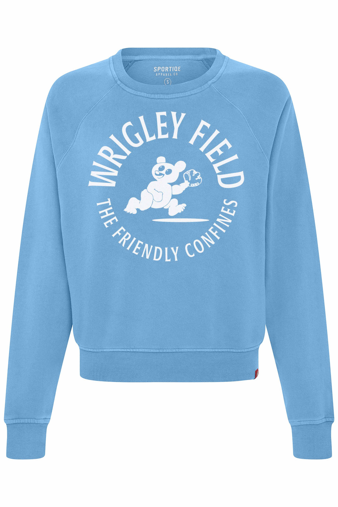 Wrigley Field Ashlyn Crew Light Blue by Sportiqe SPORTIQE