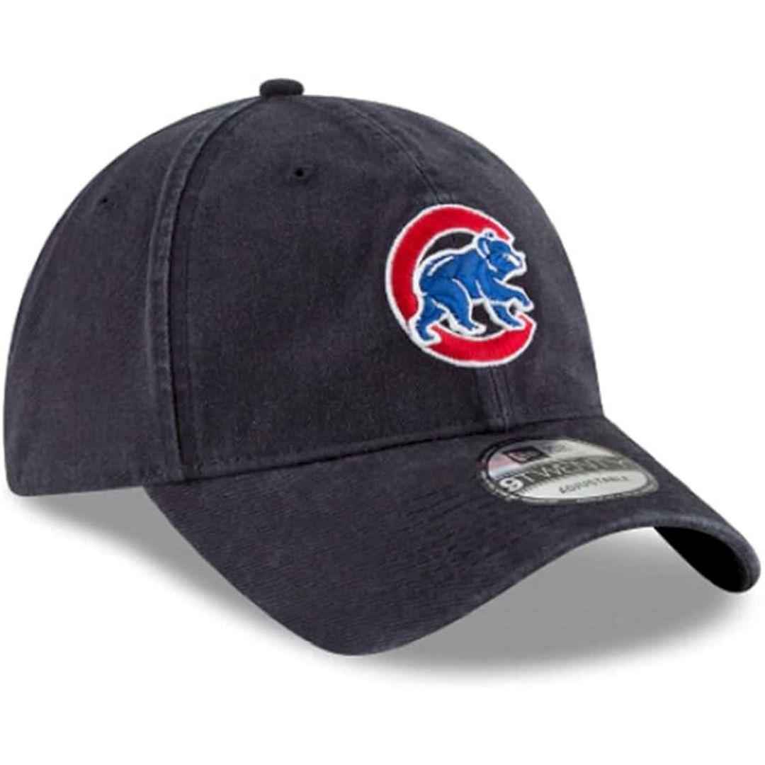 CHICAGO CUBS NEW ERA WALKING BEAR CLUTCH BLACK 9TWENTY ADJUSTABLE CAP Caps NEW ERA CAP COMPANY INC