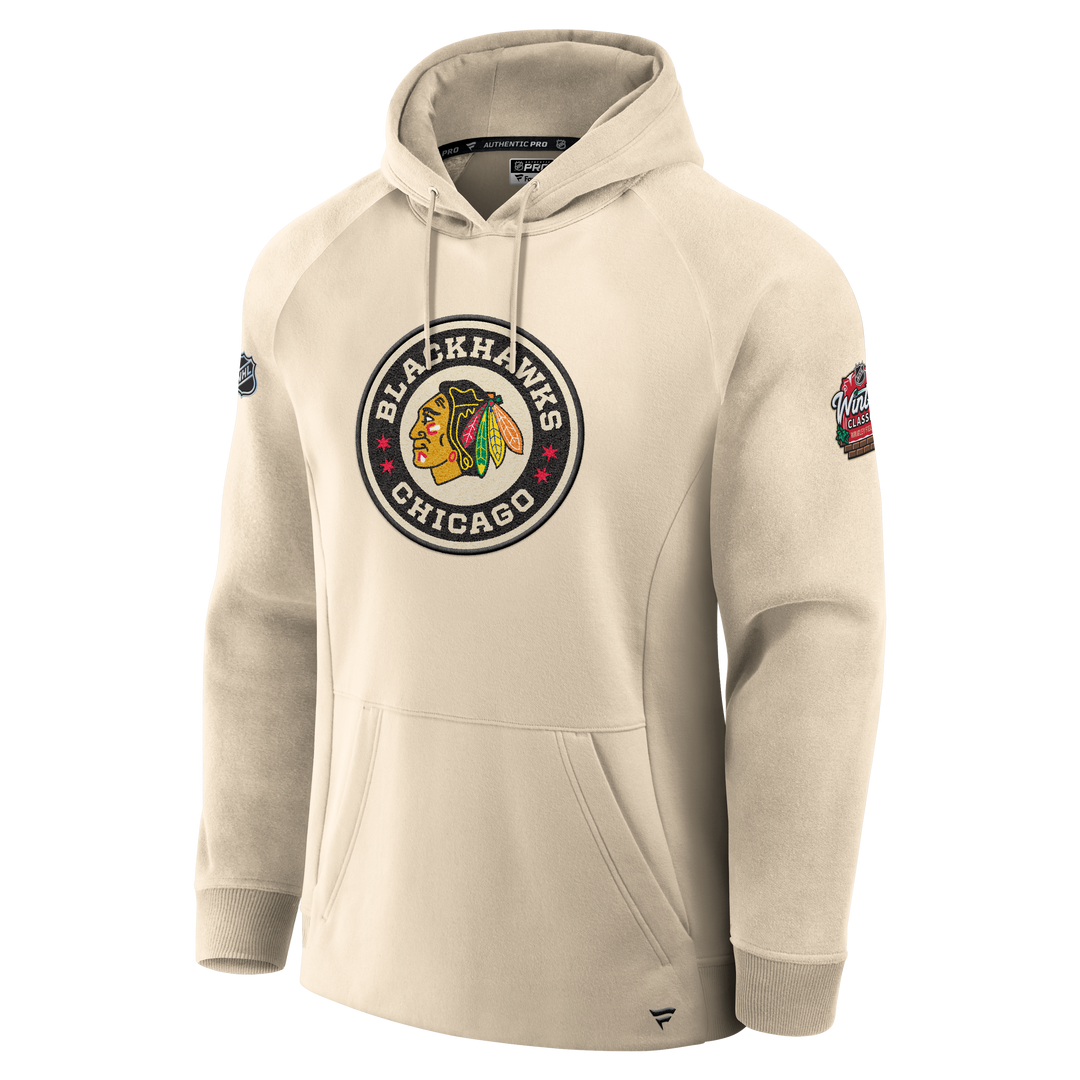 Chicago Blackhawks 2025 NHL Winter Classic Men's Applique Hoodie by Fanatics Sweatshirts & Hoodies FANATICS