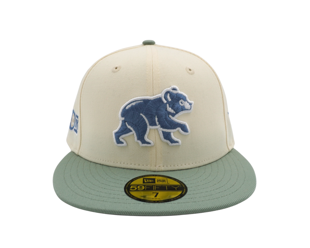 Chicago Cubs Spring Training Bear Chrome/Everest 59FIFTY Fitted Cap by New Era Caps New Era