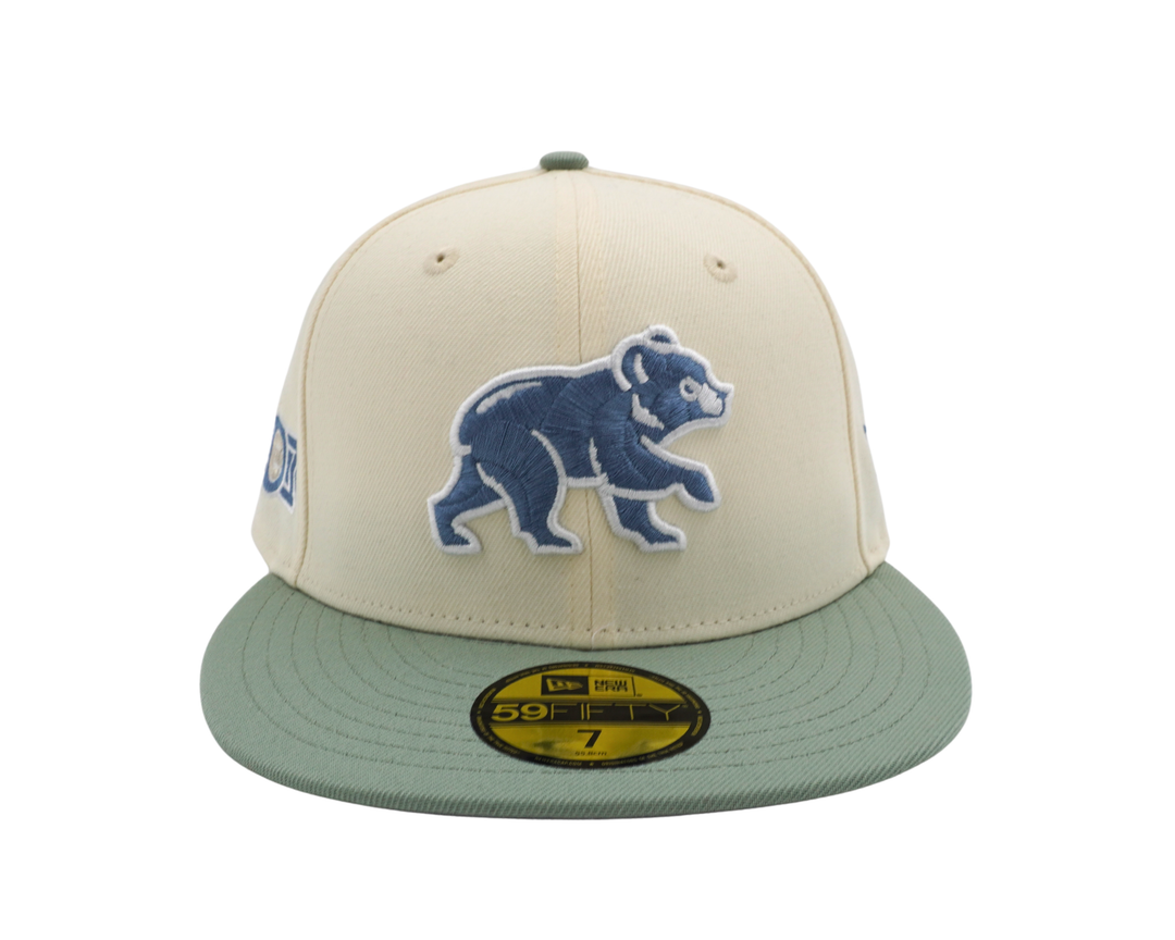 Chicago Cubs Spring Training Bear Chrome/Everest 59FIFTY Fitted Cap by New Era Caps New Era