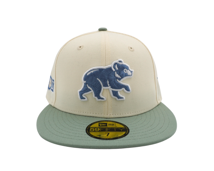 Chicago Cubs Spring Training Bear Chrome/Everest 59FIFTY Fitted Cap by New Era Caps New Era