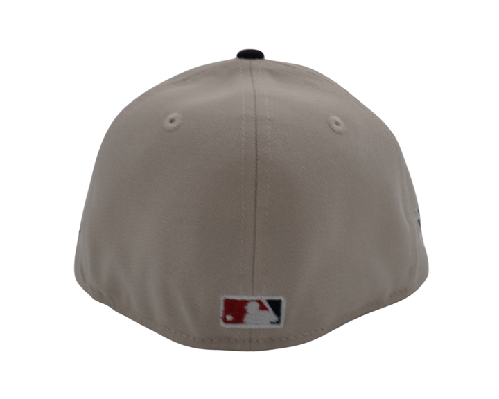 Chicago Cubs Spring Training Bear Stone/Navy 59FIFTY Fitted Cap by New Era Caps New Era