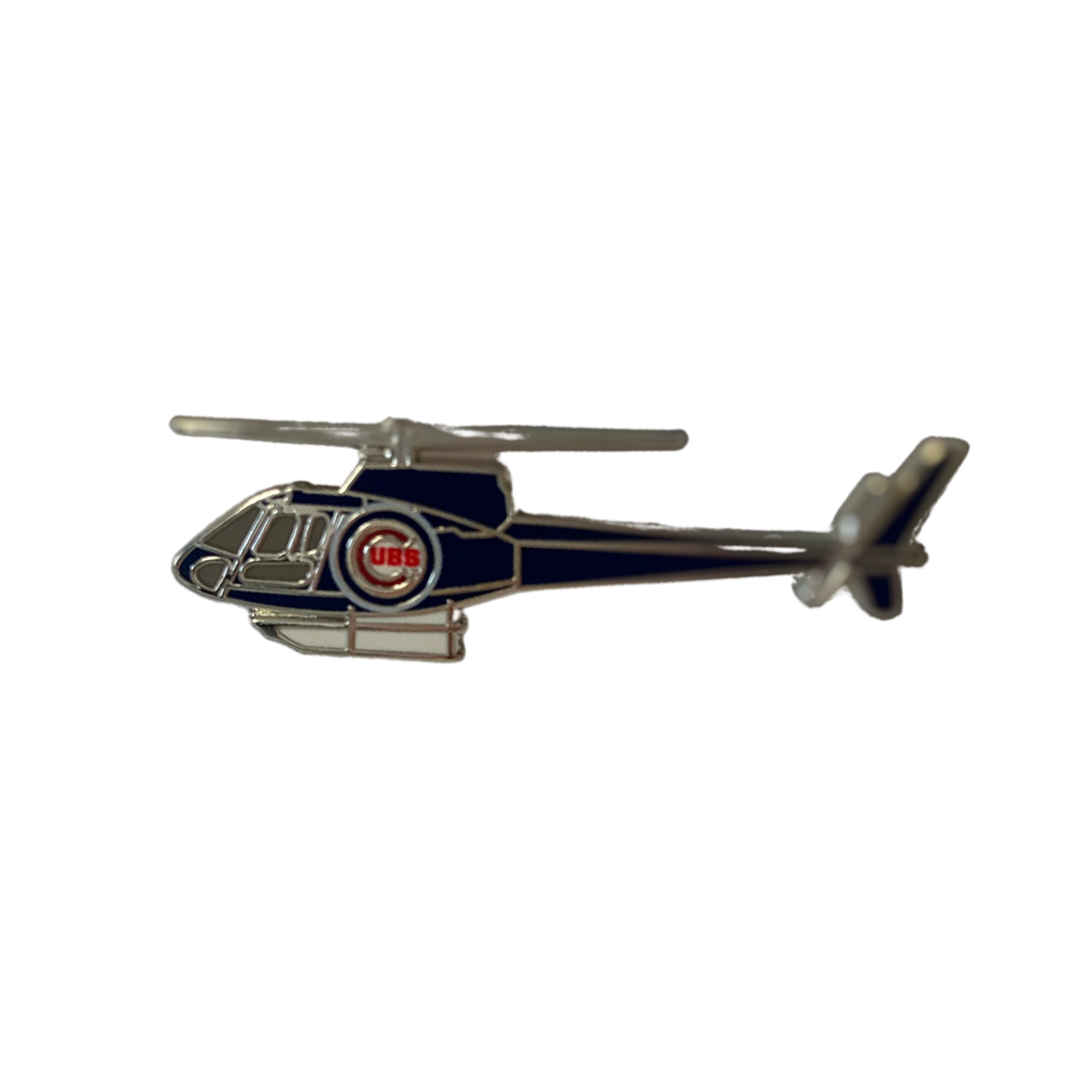 CHICAGO CUBS HELICOPTER PIN