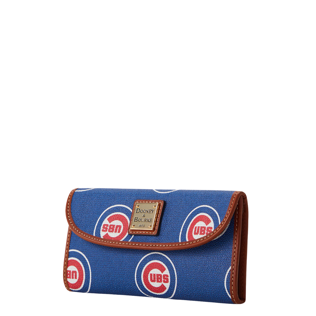 CHICAGO CUBS DOONEY & BOURKE BULLSEYE MONOGRAM WALLET