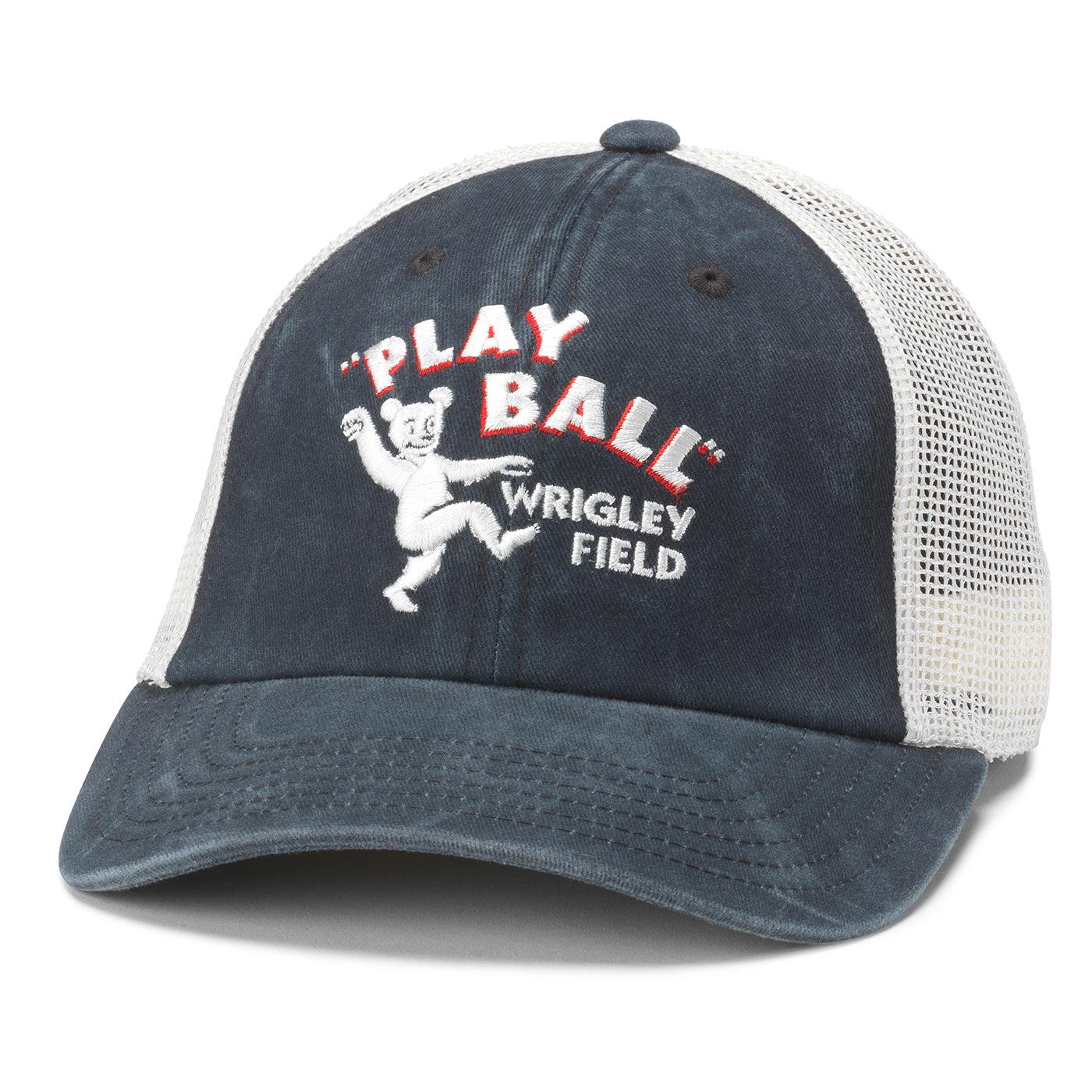 WRIGLEY FIELD AMERICAN NEEDLE NEW SCHOOL PLAY BALL CAP