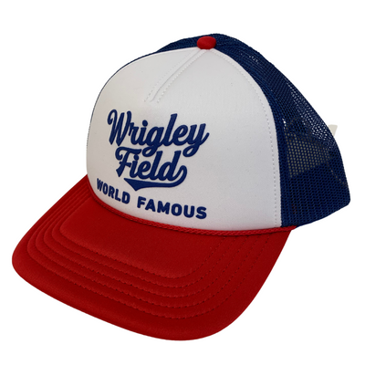 WRIGLEY FIELD AMERICAN NEEDLE WORLD FAMOUS SNAPBACK CAP